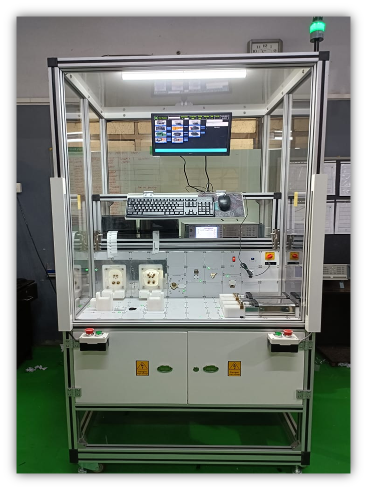 High Voltage Harness testing station